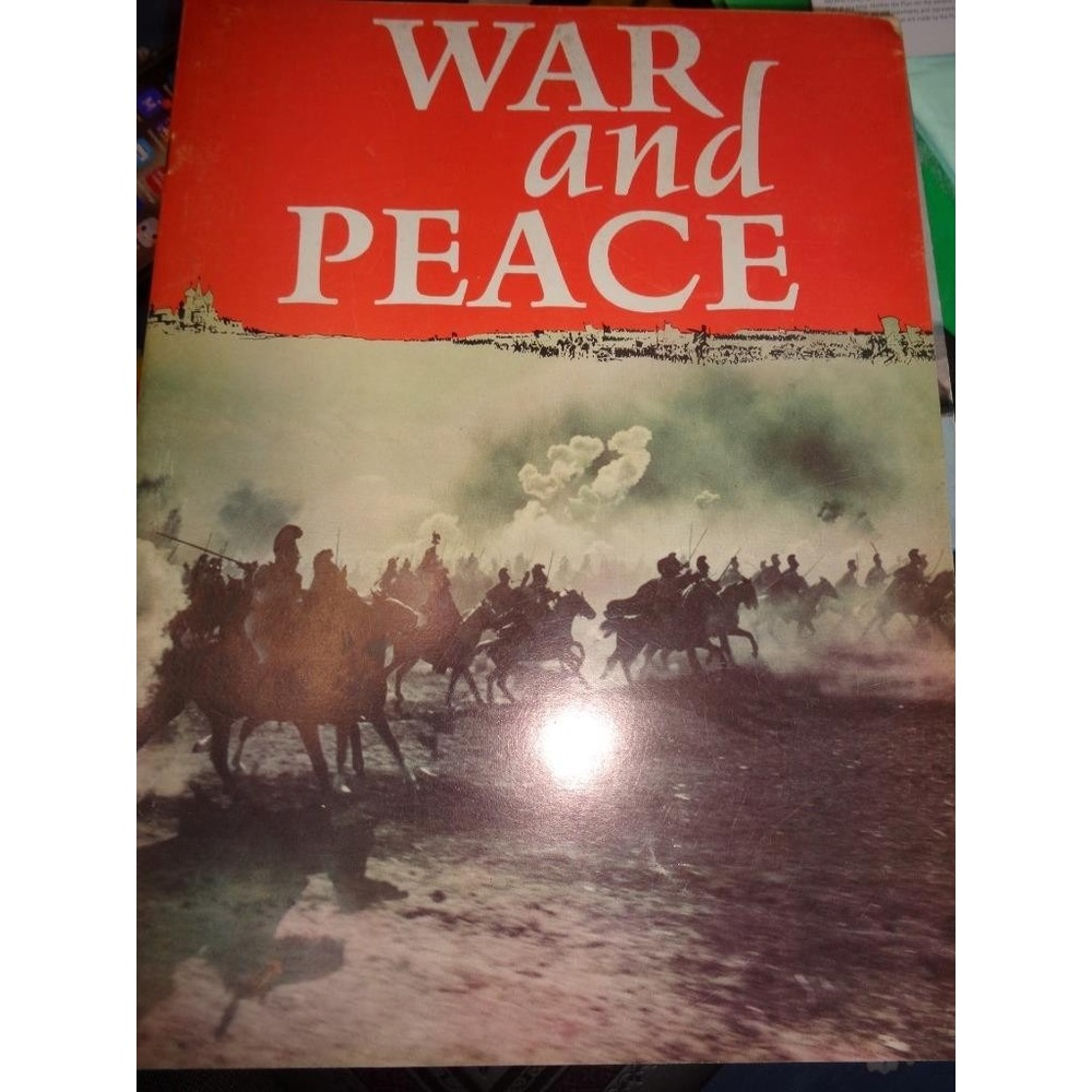 War and Peace Movie Promo Book Souvenir Program